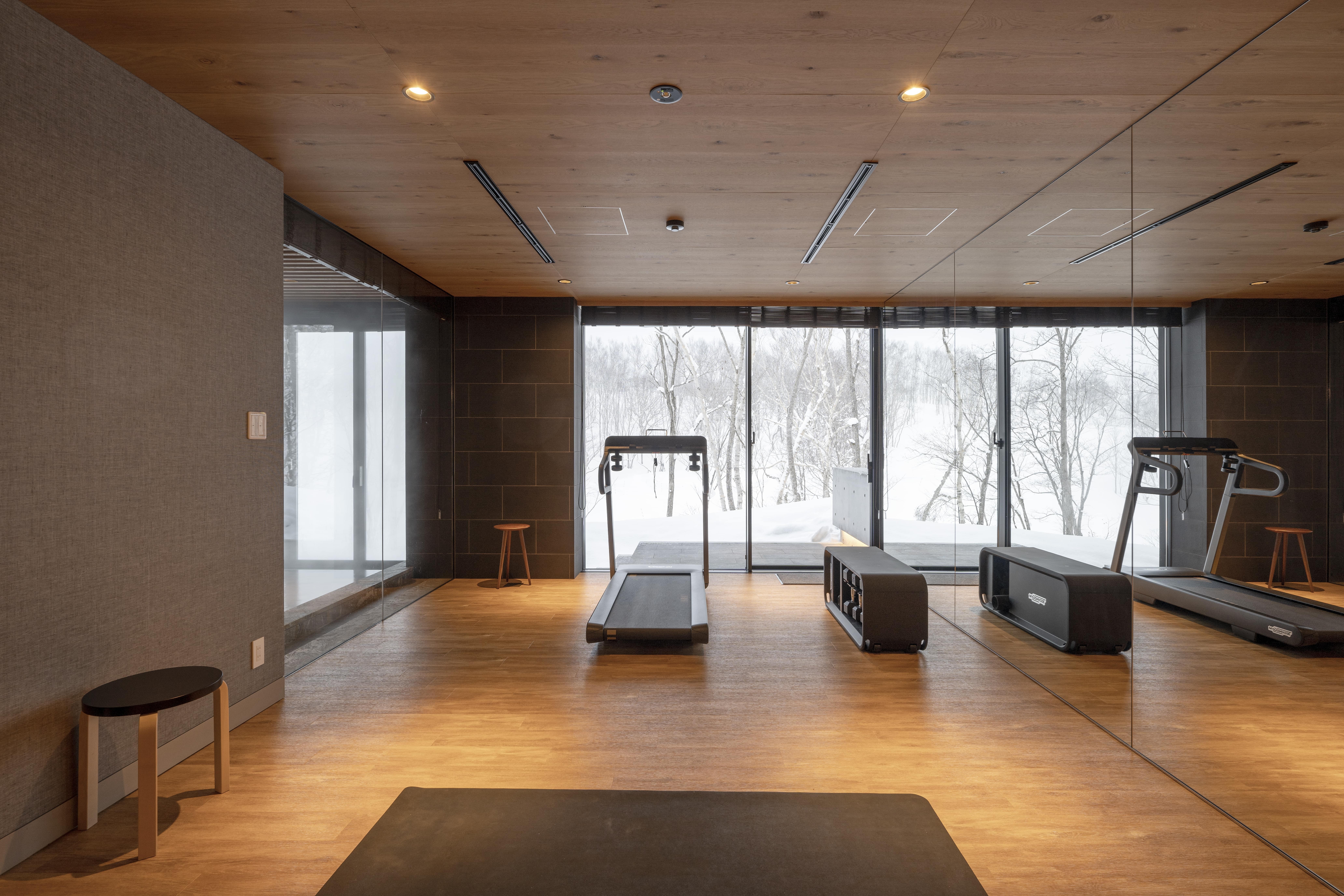 Tsubasa Chalet Hanaridge Niseko 16 Gym min