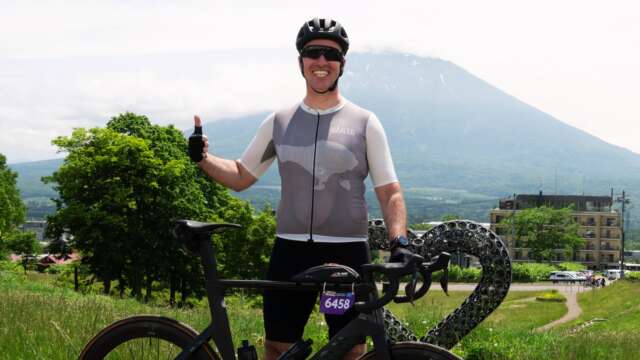 Mirko Corbella Hotel GM Niseko Classic Cycling Summer Mt Yotei